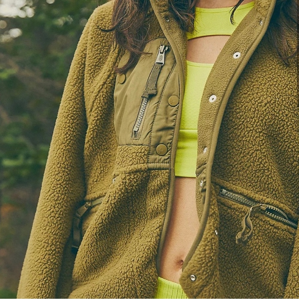 Free People - Hit the slopes fleece jacket